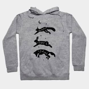 Forest animals cute Hoodie